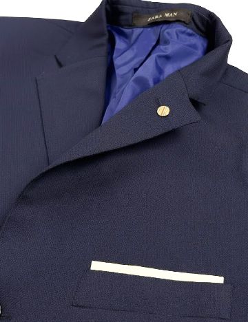 Sacou Zara, bleumarin