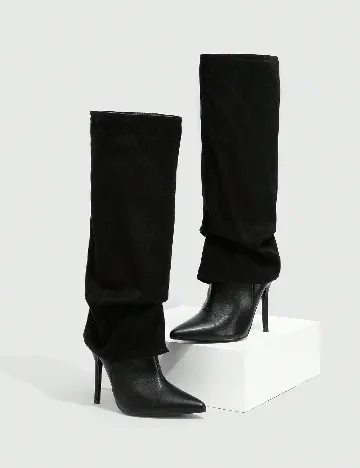 Cizme SHEIN, negru Negru