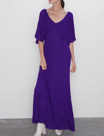 Rochie lunga Zara, mov