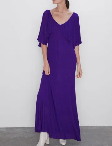 Rochie lunga Zara, mov Mov