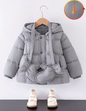 Geaca Shein Kids, gri