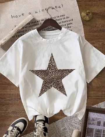 Tricou SHEIN, alb Alb