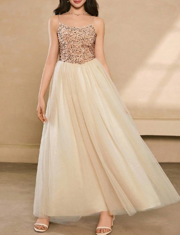 Rochie Shein Kids, roz/crem