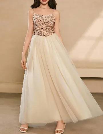 Rochie Shein Kids, roz/crem Crem