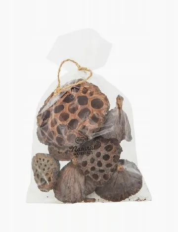 Materiale decorative naturale din lotus Home Accents, maro Maro