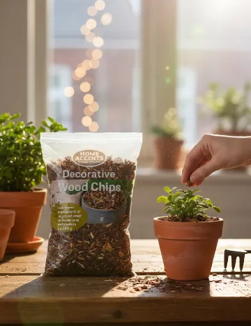 Aschii decorative din lemn Home Accents, maro Maro