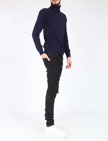 Blugi Zara, negru Negru