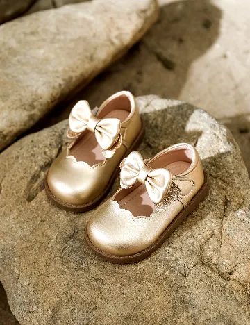 Balerini Shein Kids, auriu Galben