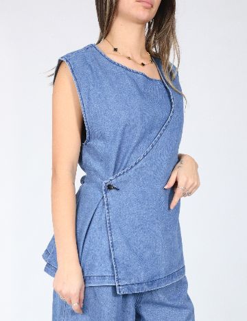 Compleu Dazy, albastru