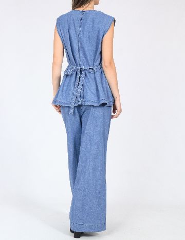 Compleu Dazy, albastru