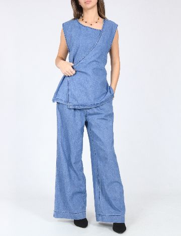 Compleu Dazy, albastru