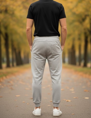 Pantaloni Pull&Bear, gri