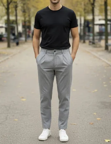 Pantaloni Zara, gri Gri