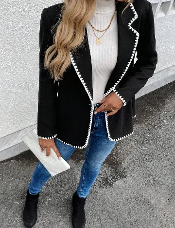 Jacheta SHEIN, negru Negru