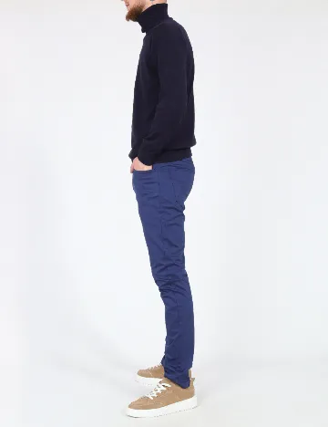 Pantaloni Zara, albastru Albastru