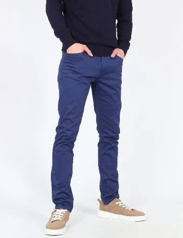 Pantaloni Zara, albastru Albastru