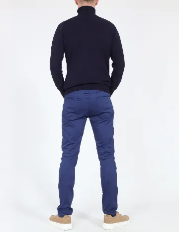 Pantaloni Zara, albastru Albastru