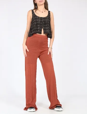 Pantaloni Zara, maro Maro