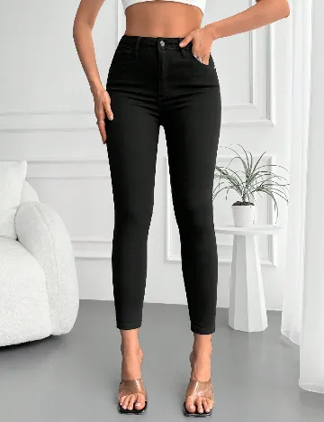 Pantaloni SHEIN, negru Negru