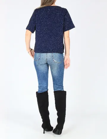 Bluza Oversize Zara, albastru Albastru