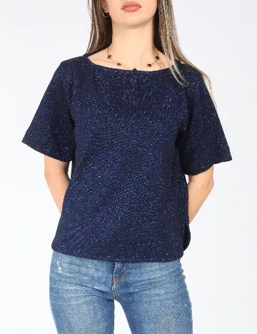 Bluza Oversize Zara, albastru Albastru