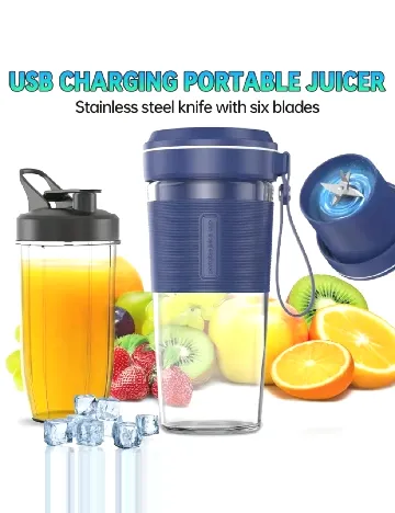 Blender portabil SHEIN, albastru Albastru