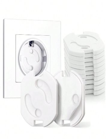 Set protectii pentru prize 30 buc. SHEIN, alb