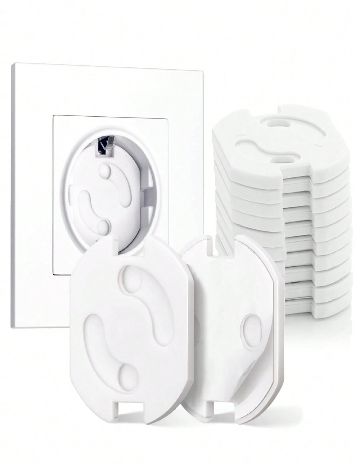 Set protectii pentru prize 30 buc. SHEIN, alb