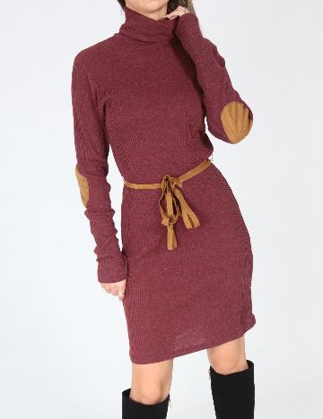 Rochie medie Zara, visiniu