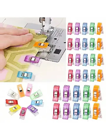 Set cleme croitorie SHEIN, mix culori