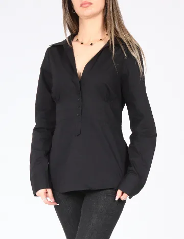 Camasa Zara, negru Negru