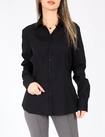 Camasa Zara, negru Negru