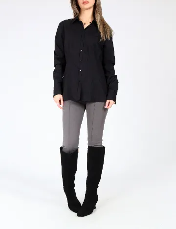 Camasa Zara, negru Negru