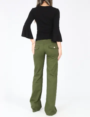 Blugi Zara, verde Verde