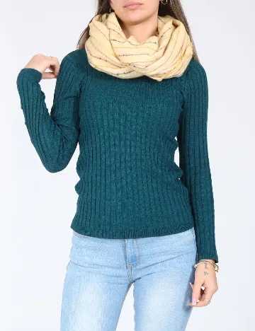 Esarfa circulara s.Oliver, galben Galben