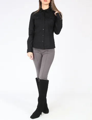 Camasa Zara, negru Negru