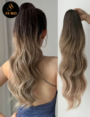 Extensie de par SHEIN, maro Maro