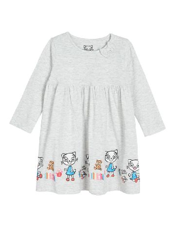 Rochie Cool Club, gri