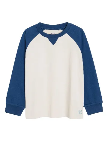 Bluza Cool Club, crem/albastru Crem