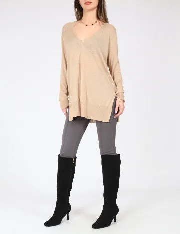 Bluza Zara, crem Crem