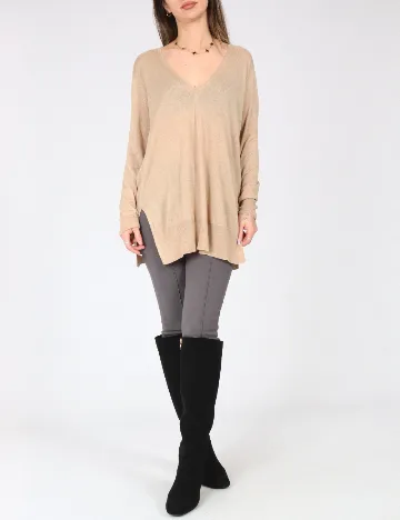 Bluza Zara, crem Crem