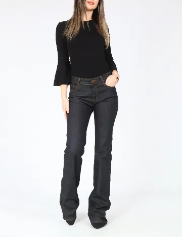 Blugi Zara, bleumarin Albastru