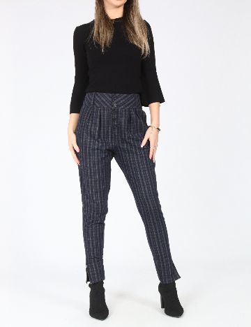 Pantaloni Zara, bleumarin
