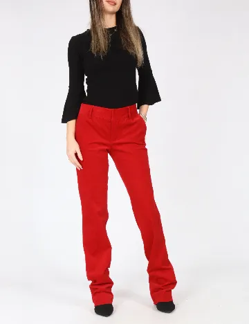 Pantaloni Zara, rosu Rosu