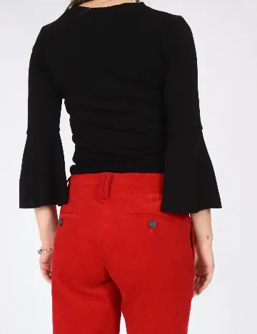 Pantaloni Zara, rosu Rosu