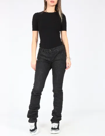 Blugi Zara, negru Negru