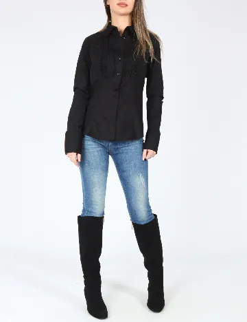 Camasa Zara, negru Negru