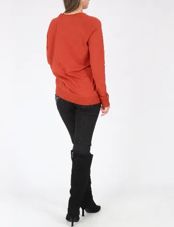 Bluza Zara, caramiziu Portocaliu