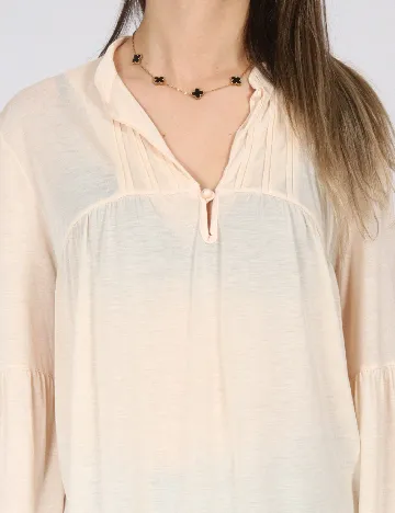 Bluza Zara, bej Crem