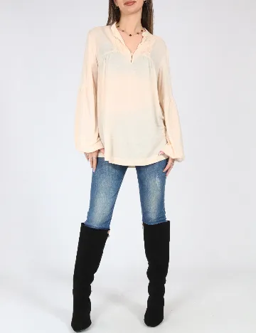 Bluza Zara, bej Crem